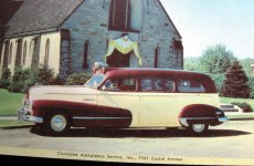 Flxible Buick ambulance postcard (Cleveland Ambulance Service).jpg