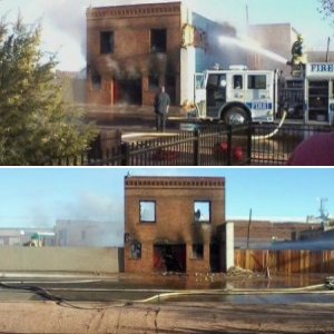 C.A.Robbins Funeral Home Destroyed by Fire
