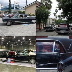 CADILLAC 1960 FLORAL AND LANDAU HEARSES