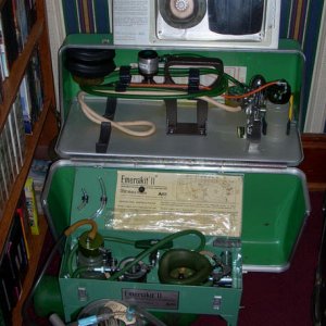 Rico Manual, Motorized or Gas Powered Aspirator; EmergiKit II, Lytport IV and Hope Resuscitator