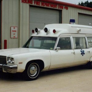 1974 Cotner/Bevington 54" ambulance