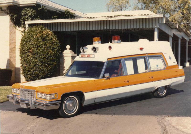 1976 Superior/Cadillac 54" ambulance