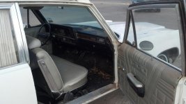 1969 Olds G passenger door open.jpg